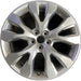 20" GRAND HIGHLANDER 24-26 20x8 , , Y spoke, silver Original OEM Wheel Rim - Front View