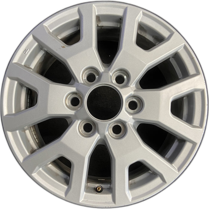 17" TACOMA 24-26 17x7, alloy Original OEM Wheel Rim - Front View