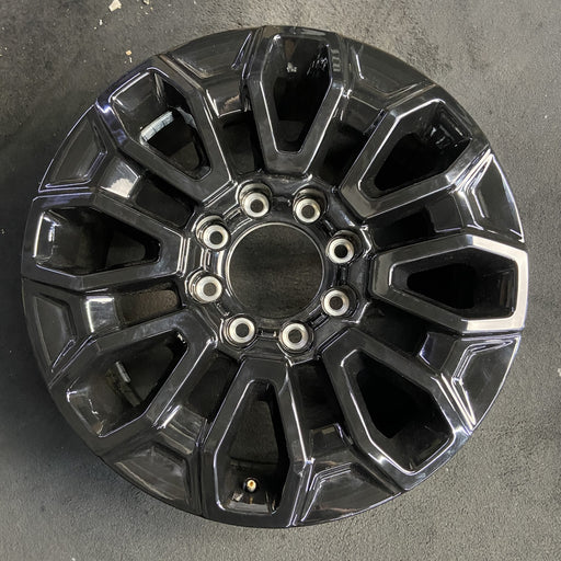 22" SIERRA 2500 PICKUP 24 22x8.5, black Original OEM Wheel Rim - Additional View