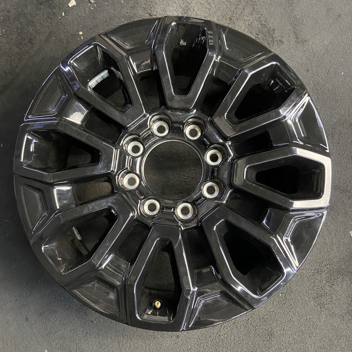 22" SIERRA 2500 PICKUP 24 22x8.5, black Original OEM Wheel Rim - Additional View