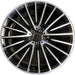 21" MERCEDES S-CLASS 21 223 Type , 21x9 , machined face with black accent - Front View