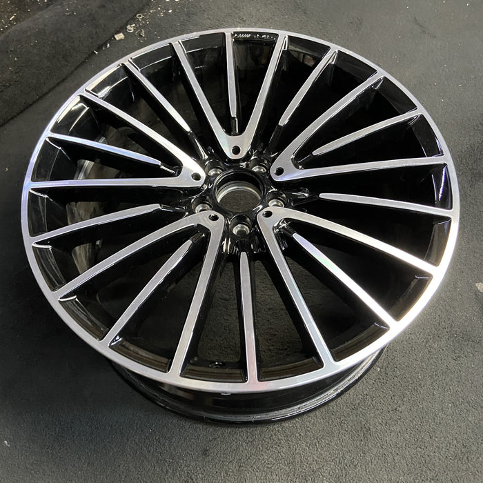 21" MERCEDES S-CLASS 21 223 Type , 21x9 , machined face with black accent - View 7