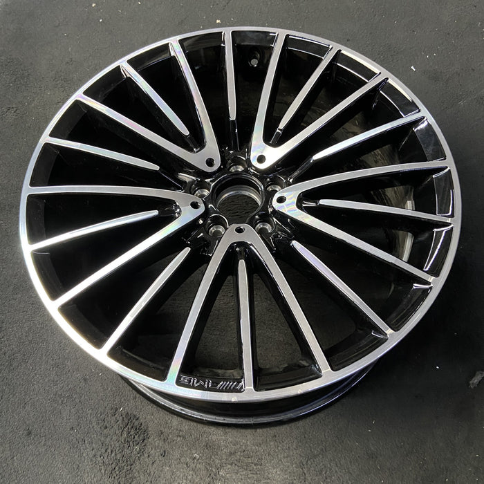 21" MERCEDES S-CLASS 21 223 Type , 21x9 , machined face with black accent - View 8