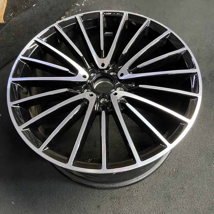 21" MERCEDES S-CLASS 21 223 Type , 21x10 , machined face with black accent - View 7