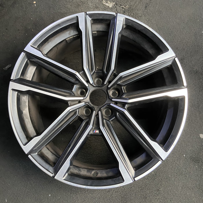 19" BMW 230i 22-24 19x8, , double spoke, wide spoke Original OEM Wheel Rim - Additional View