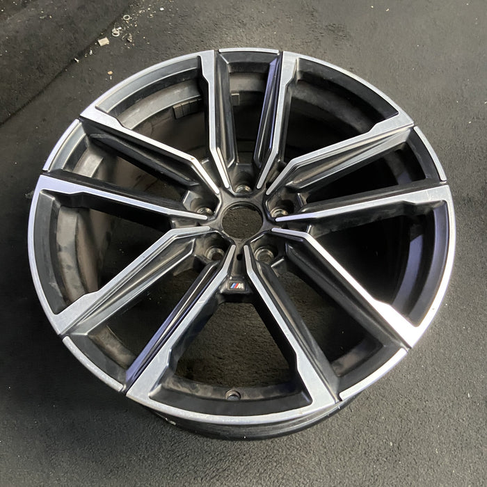 19" BMW 230i 22-24 19x8, , double spoke, wide spoke Original OEM Wheel Rim - View 7