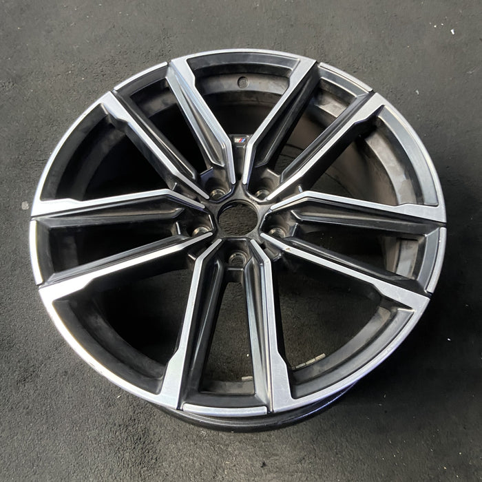 19" BMW 230i 22-24 19x8, , double spoke, wide spoke Original OEM Wheel Rim - View 8