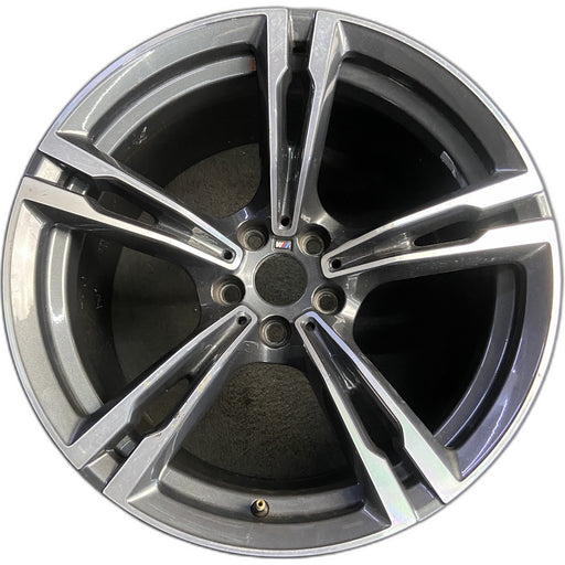 19" BMW M5 18-23 19x10.5, Original OEM Wheel Rim - Front View