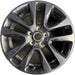 20" GRAND CHEROKEE 17 20x8, 5 spoke , w/o 75th Anniversary package; polished - Front View