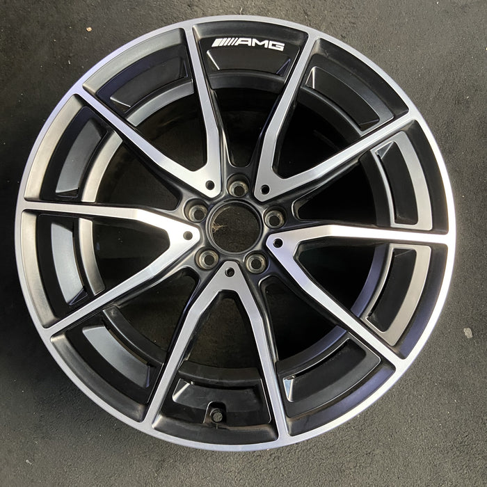 20" MERCEDES GT 26 192 Type , GT43, 20x9.5 , V spoke Original OEM Wheel Rim - Additional View