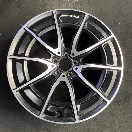 20" MERCEDES GT 26 192 Type , GT43, 20x11 , V spoke Original OEM Wheel Rim - Additional View