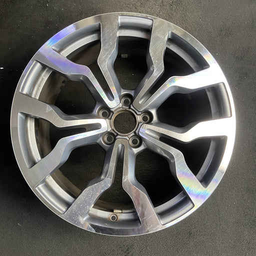 19" AUDI R8 10 19x8.5 , silver finish Original OEM Wheel Rim - Additional View