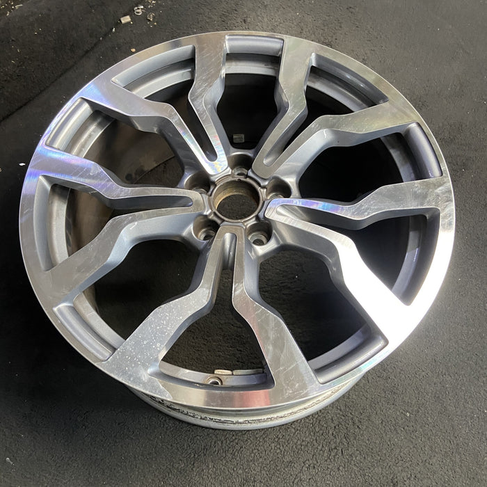 19" AUDI R8 10 19x8.5 , silver finish Original OEM Wheel Rim - View 7