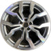 19" AUDI R8 10 19x11 , silver finish Original OEM Wheel Rim - Front View