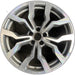 19" AUDI R8 10 19x11 , silver finish Original OEM Wheel Rim - Front View