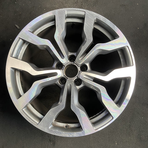 19" AUDI R8 10 19x11 , silver finish Original OEM Wheel Rim - Additional View