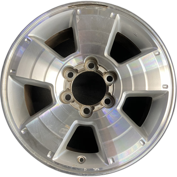 17" 4 RUNNER 03-09 17x7.5, 5 spoke Original OEM Wheel Rim - Front View