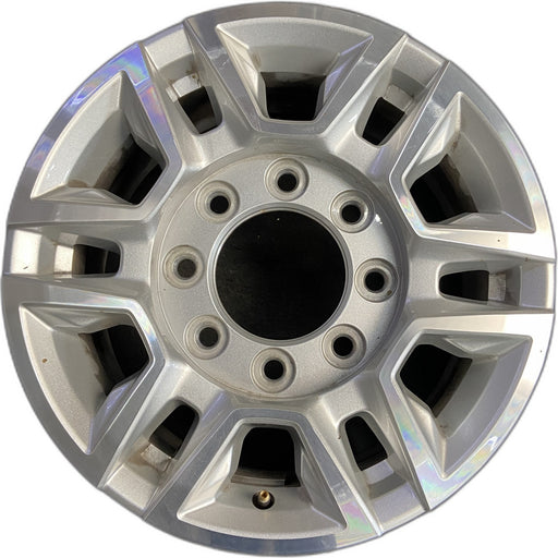 17" SIERRA 2500 PICKUP 20-24 17x7.5, aluminum Original OEM Wheel Rim - Front View