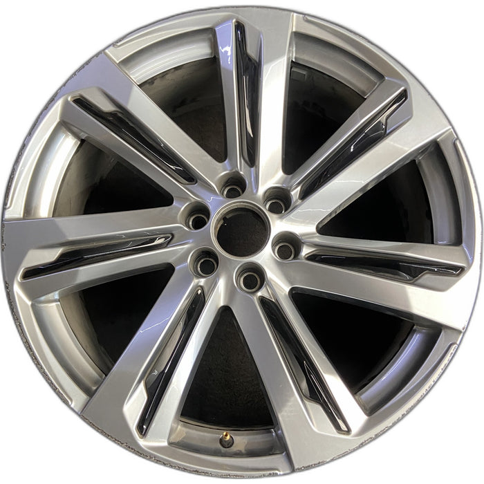 24" ESCALADE 25-26 24x9.5, 7 spoke Original OEM Wheel Rim - Front View