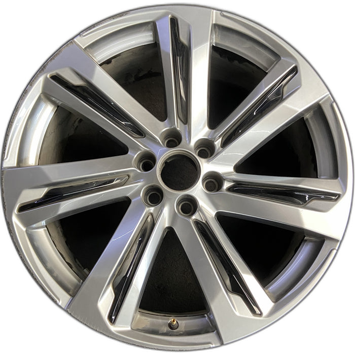 24" ESCALADE 25-26 24x9.5, 7 spoke Original OEM Wheel Rim - Front View