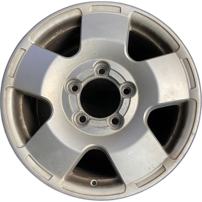 18" TUNDRA 07-09 18x8, alloy, , smooth Original OEM Wheel Rim - Front View
