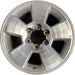 17" 4 RUNNER 03-09 17x7.5, 5 spoke Original OEM Wheel Rim - Front View