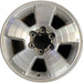 17" 4 RUNNER 03-09 17x7.5, 5 spoke Original OEM Wheel Rim - Front View