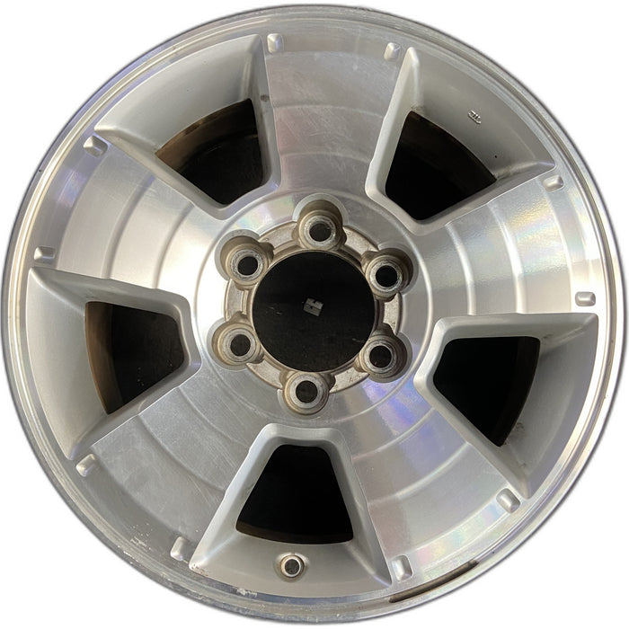 17" 4 RUNNER 03-09 17x7.5, 5 spoke Original OEM Wheel Rim - Front View