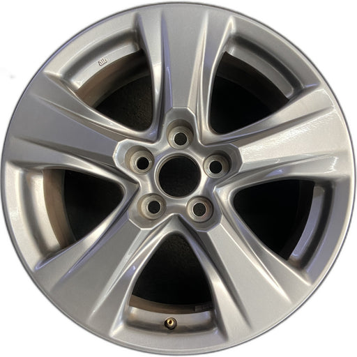 17" RAV4 19-25 17x7, alloy , silver Original OEM Wheel Rim - Front View