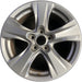 17" RAV4 19-25 17x7, alloy , silver Original OEM Wheel Rim - Front View