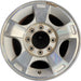 18" FORD F250SD PICKUP 09-10 18x8 , 5 spoke, aluminum, Original OEM Wheel Rim - Front View