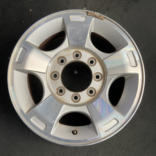 18" FORD F250SD PICKUP 09-10 18x8 , 5 spoke, aluminum, Original OEM Wheel Rim - Additional View
