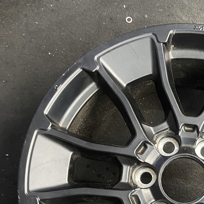 20" SEQUOIA 24-26 20x8, 6 Y spoke, Original OEM Wheel Rim - BLACK - Side Profile