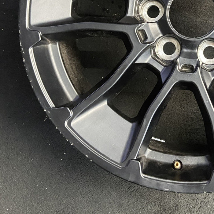 20" SEQUOIA 24-26 20x8, 6 Y spoke, Original OEM Wheel Rim - BLACK - Additional View