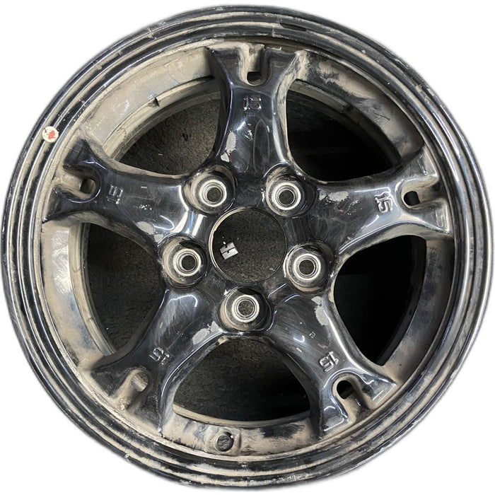 15" IONIQ 17-20 , 15x6, ID 52910G2000 Original OEM Wheel Rim - Front View