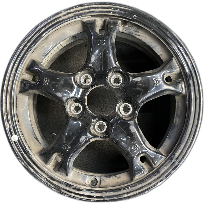15" IONIQ 17-20 , 15x6, ID 52910G2000 Original OEM Wheel Rim - Front View