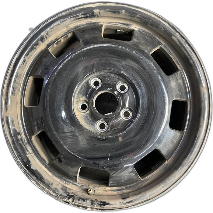 17" BEETLE 12 17x7 , , black Original OEM Wheel Rim - Front View