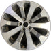 20" TELLURIDE 20-22 20x7.5 , 10 spoke Original OEM Wheel Rim - Front View