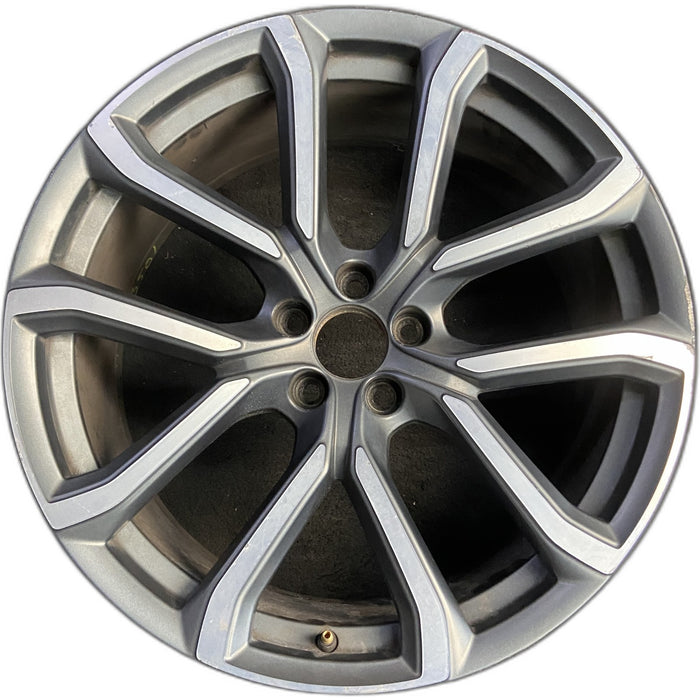 20" VOLVO XC90 16-19 20x9 , 10 spoke, machined face Original OEM Wheel Rim - Front View