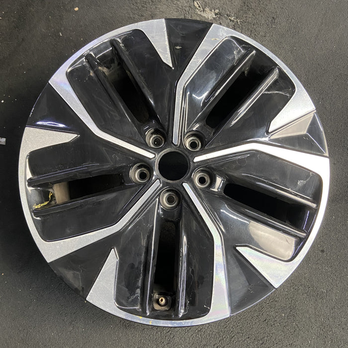 19" EV6 22-24 19x7.5 , black inlay Original OEM Wheel Rim - Additional View