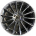 19" MERCEDES CLA-CLASS 20-22 118 Type, CLA250, 19x7.5, 14 spoke, black Original - Front View