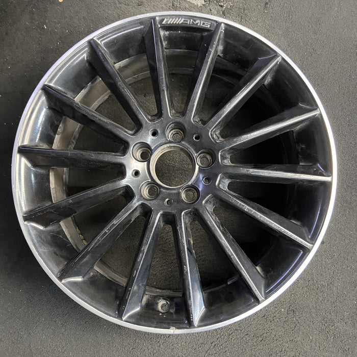 19" MERCEDES CLA-CLASS 20-22 118 Type, CLA250, 19x7.5, 14 spoke, black Original - Additional View