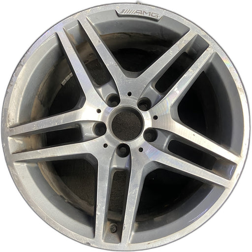 18" MERCEDES E-CLASS 14 207 Type, Conv, E350, 18x8.5 , AMG Original OEM Wheel - Front View