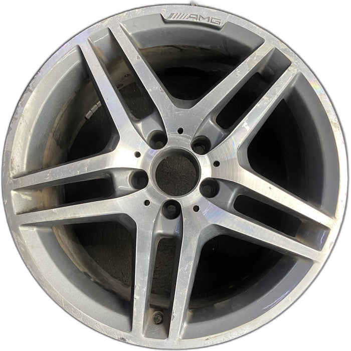 18" MERCEDES E-CLASS 14 207 Type, Conv, E350, 18x8.5 , AMG Original OEM Wheel - Front View