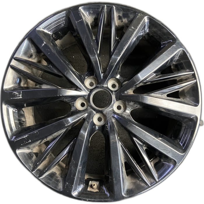 20" TELLURIDE 20-22 20x7.5 , 20 spoke Original OEM Wheel Rim - Front View