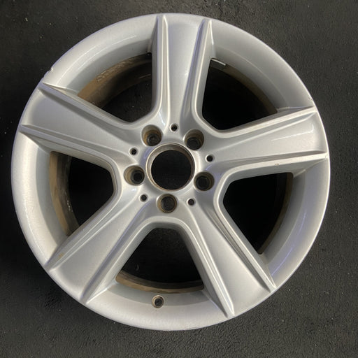 17" MERCEDES C-CLASS 10 204 Type; C300, 17x7.5, 5 spoke Original OEM Wheel Rim - Additional View