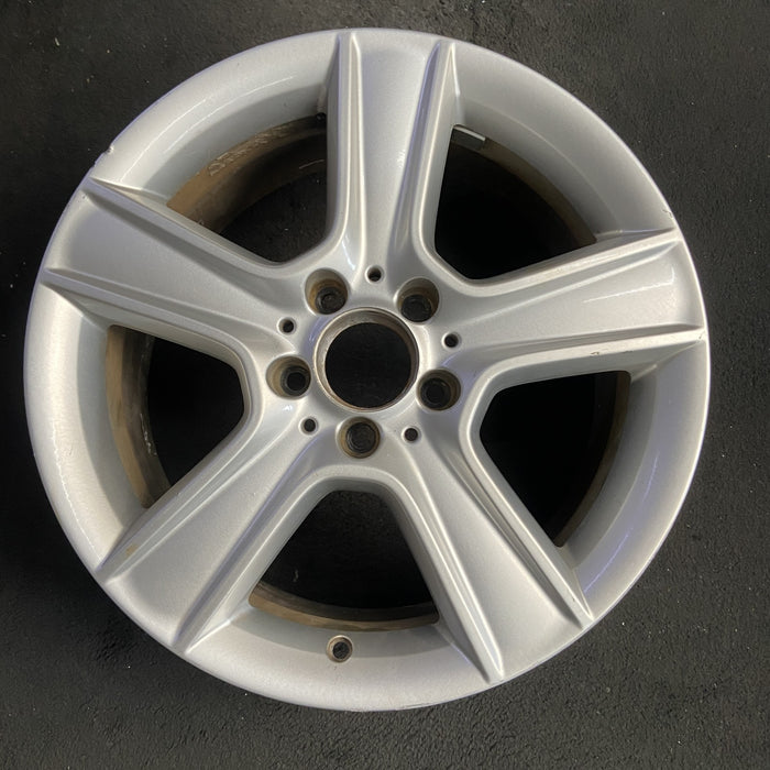 17" MERCEDES C-CLASS 10 204 Type; C300, 17x7.5, 5 spoke Original OEM Wheel Rim - Additional View