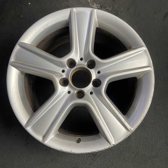 17" MERCEDES C-CLASS 10 204 Type; C300, 17x8.5, 5 spoke Original OEM Wheel Rim - Additional View