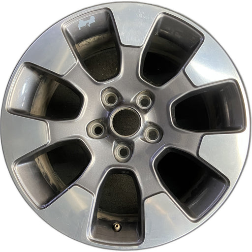 18" WRANGLER 18 VIN X , 18x7.5, 7 spoke, Original OEM Wheel Rim - Front View