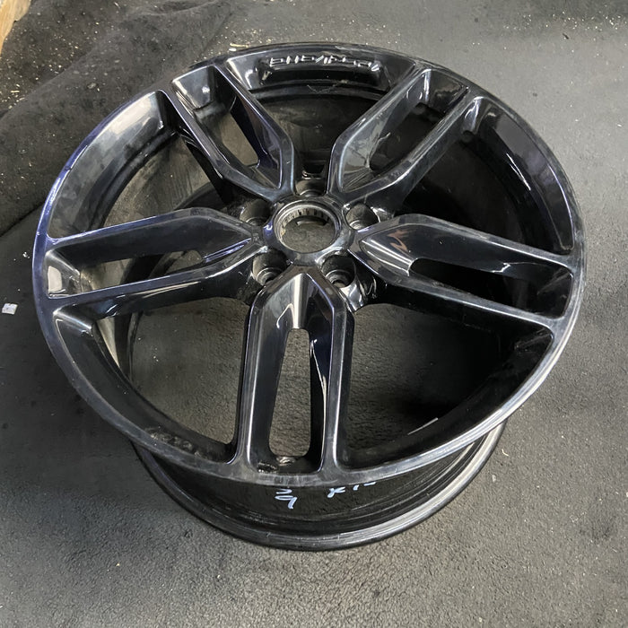 20" CORVETTE 14-19 rear, 20x10, black Original OEM Wheel Rim - View 7